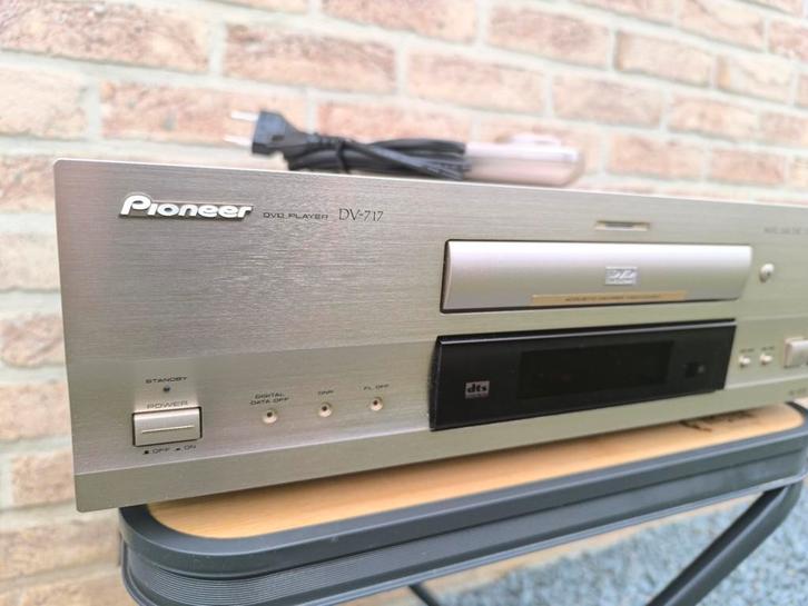 PIONEER model DV-717 - DVD/Compact Disc-speler 24-bits DAC, Audio, Tv en Foto, Cd-spelers, Zo goed als nieuw, Pioneer, Ophalen