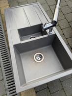 Évier de cuisine, Huis en Inrichting, Keuken | Keukenelementen, Ophalen, Gebruikt, Grijs