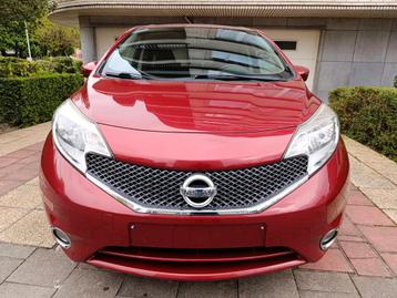 Nissan Note 1.2 E  Automatique climatisé 2015  89783km Ctok!, Autos, Nissan, Rouge, Euro 5, Achat, Electronic Stability Program (ESP)