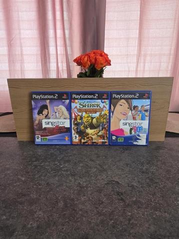  3 Jeux Sony Playstation 2 A Voir  beschikbaar voor biedingen