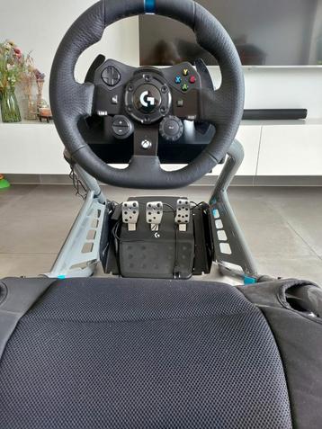 Playseat trophy Logitech G edition + G923 trueforce, Enlèvement ou Envoi, Comme neuf