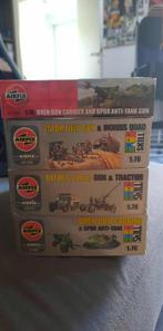 lot artillerie UK  Airfix 1/72, Hobby en Vrije tijd, Modelbouw | Auto's en Voertuigen, 1:50 of kleiner, Overige typen, Ophalen of Verzenden