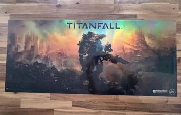 Titanfall Holographic Promotion Poster 91 x 40 cm, Neuf, Rectangulaire horizontal, Affiche ou Poster pour porte ou plus grand