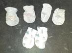 Baby C&A 3 sets handschoentjes anti krabwantjes 0-2 maanden, Kinderen en Baby's, Babykleding | Mutsen, Sjaals en Wanten, Maat 50