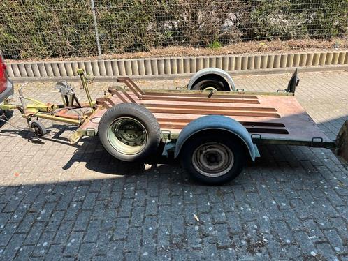 Vend ou échange remorque moto, Auto diversen, Aanhangers en Bagagewagens, Gebruikt, Ophalen