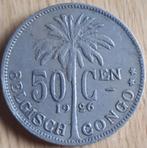 BELGISCH KONGO 50 CENTIMES 1926 VL KM 23 MOOIE STAAT !, Postzegels en Munten, Munten | Afrika, Losse munt, Overige landen, Verzenden