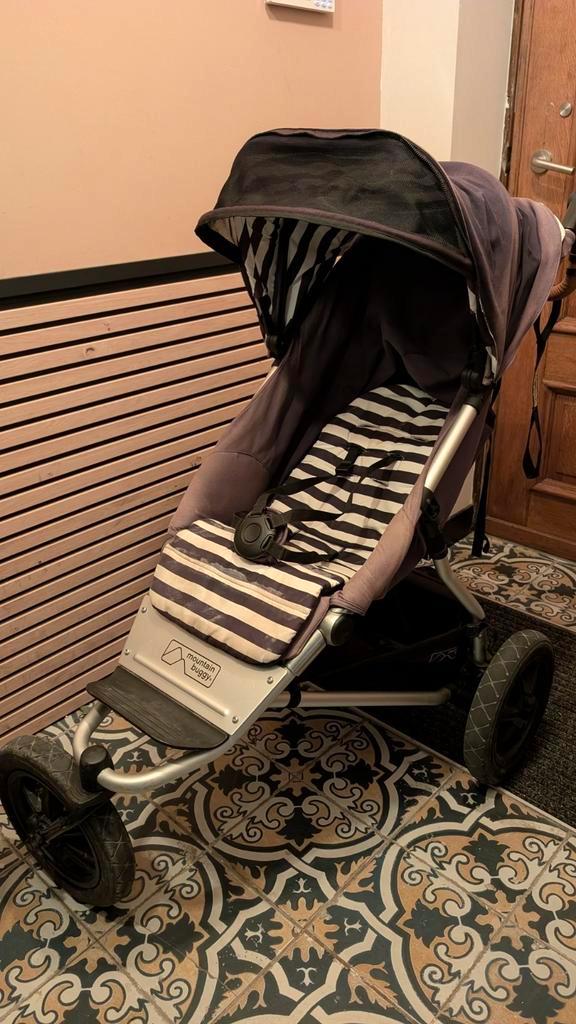 mountain buggy - complete set, Kinderen en Baby's, Buggy's, Gebruikt, Regenhoes, Voetenzak, Ophalen of Verzenden