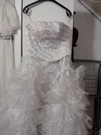 Bruidsjurk, Kleding | Dames, Ophalen, Zo goed als nieuw, Maat 36 (S), Wit