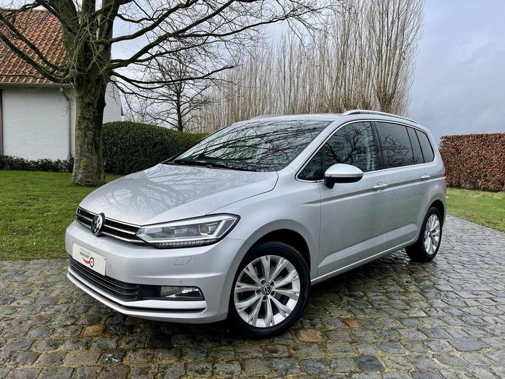 Volkswagen Touran 2.0TDi Highline DSG/1eignr/Camera/AdaptCr, Auto's, Volkswagen, Bedrijf, Touran, ABS, Adaptive Cruise Control