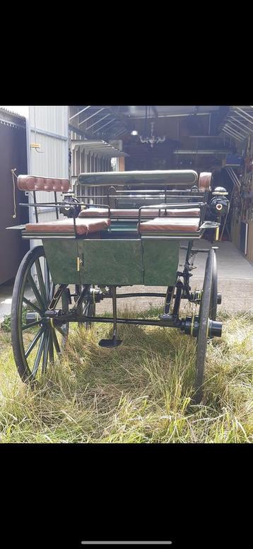Chariot sans éclairage, Comme neuf, Cheval