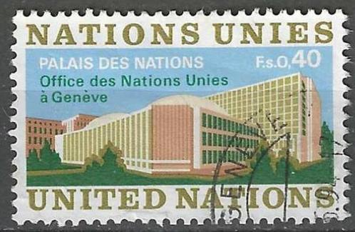 Verenigde Naties 1972 - Yvert 22 - Paleis der Naties (ST), Postzegels en Munten, Postzegels | Amerika, Gestempeld, Verzenden