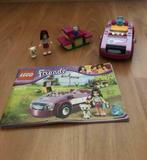 Lego friends emma’s auto, Complete set, Ophalen of Verzenden, Lego, Zo goed als nieuw