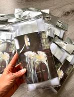 15 noeud ruban gri argent Deco chaise mariage baptême église, Neuf, Décoration