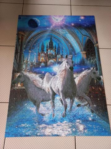 Puzzle chevaux CLEMENTONI disponible aux enchères