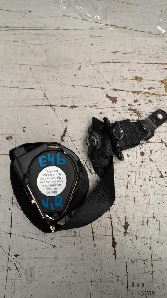 Gordel bovengordel voor rechts BMW 3 serie E46 72118240232 8, Auto-onderdelen, Interieur en Bekleding, Gebruikt, Ophalen of Verzenden