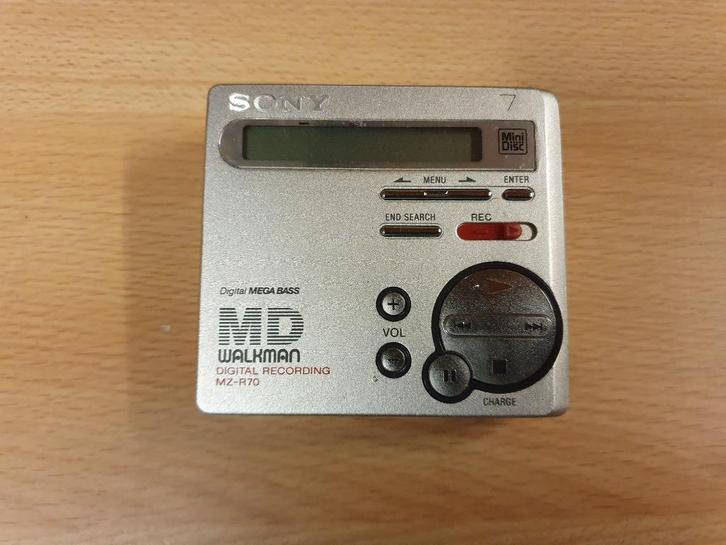 Sony Mini Disc Walkman MZ-R70, Audio, Tv en Foto, Walkmans, Discmans en Minidiscspelers, Walkman, Ophalen of Verzenden