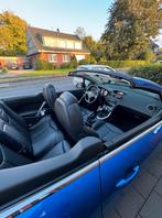 Peugeot 308 cc mooie kleur met LEDEREN, Auto's, Voorwielaandrijving, 4 cilinders, Cabriolet, Blauw