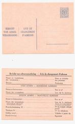 Avis de Changement d'adresse 50 centimes années 60, Timbres & Monnaies, Timbres | Europe | Belgique, Neuf, Autre, Avec timbre