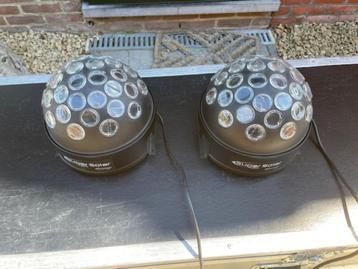 JB Systems Super Solar (2stuks), Musique & Instruments, Lumières & Lasers, Enlèvement ou Envoi, Utilisé, Autres types, Commande sonore