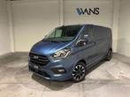 Ford Transit Custom Sport L2 185PK handel/export Prijs:18999, Auto's, Gebruikt, 4 cilinders, Blauw, Parkeersensor
