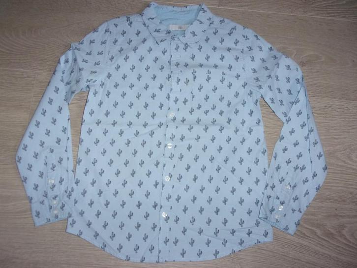 Mooi jongens hemd met lange mouwen. Maat 152, Kinderen en Baby's, Kinderkleding | Maat 152, Nieuw, Jongen, Overhemd of Blouse