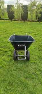 XXL Kruiwagen dubbel wiel 200 liter (nieuw) 148€, Doe-het-zelf en Bouw, Ophalen