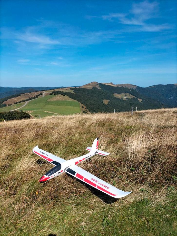 electro zwever swift, Hobby en Vrije tijd, Modelbouw | Radiografisch | Vliegtuigen, Gebruikt, Elektro, Ophalen