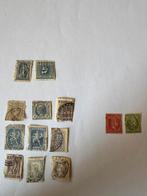 Set van 13 antieke postzegels uit Griekenland 19e, Ophalen of Verzenden