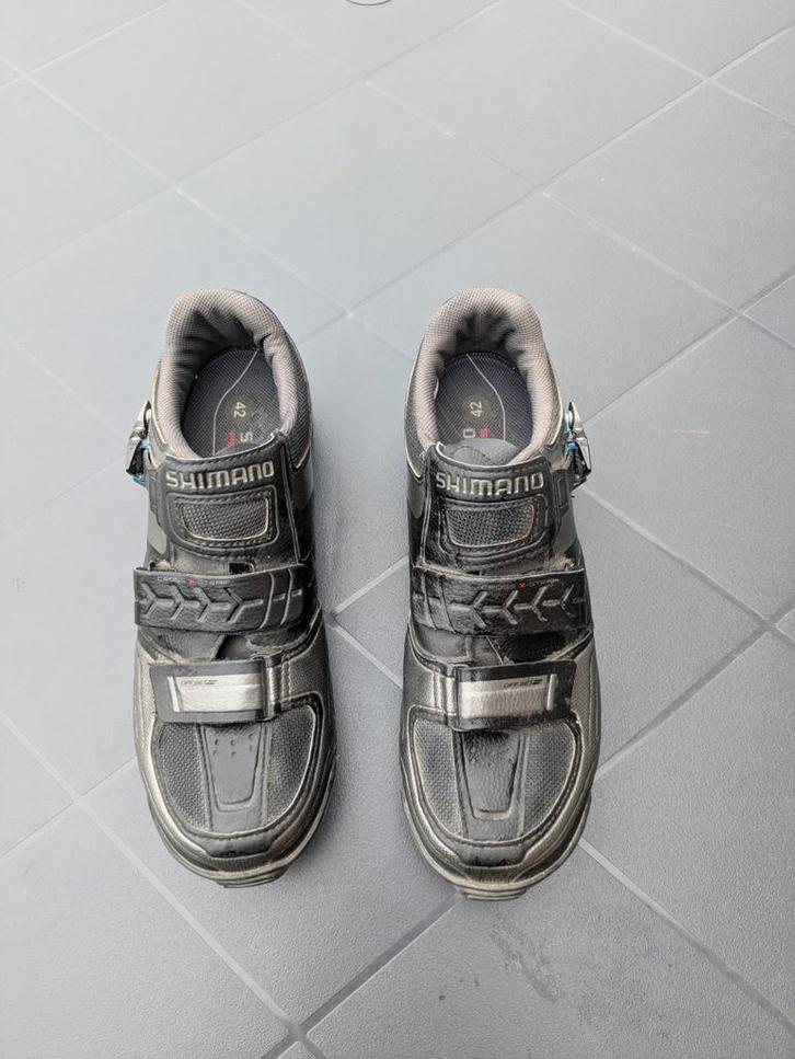 Shimano MTB schoenen (maat 42, SPD), Fietsen en Brommers, Fietsaccessoires | Fietskleding, Schoenen, Ophalen