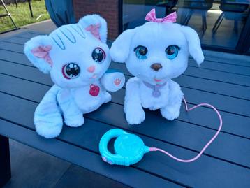Interactieve puppy en poes beschikbaar voor biedingen