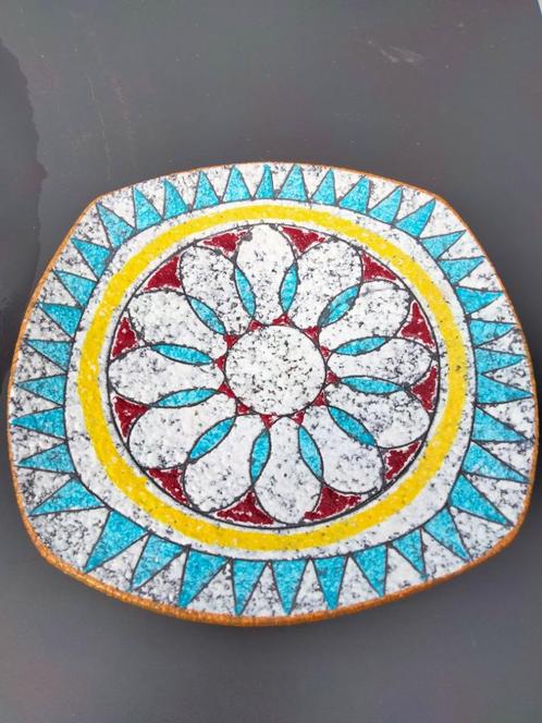60s vintage grote schaal studio keramiek Italy Fanciullacci, Huis en Inrichting, Woonaccessoires | Schalen en Manden, Gebruikt