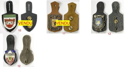 Insignes de poche sapeurs pompiers - 8 € pièce, Collections, Objets militaires | Général, Autres, Enlèvement ou Envoi