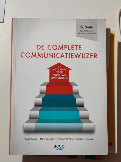 Arnout de Witte - De complete communicatiewijzer, Boeken, Economie, Management en Marketing, Zo goed als nieuw, Ophalen of Verzenden