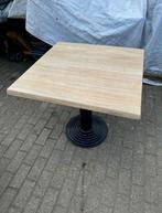 Terrastafel 80x80x75H €50, Tuin en Terras, Tuintafels, Ophalen of Verzenden, Zo goed als nieuw
