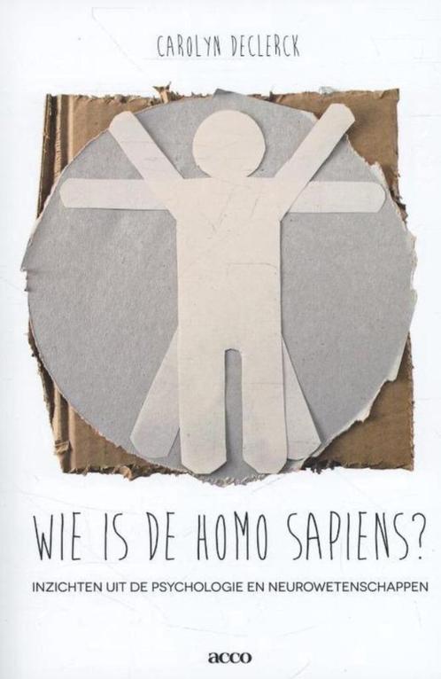 Wie is homo sapiens ? - Carolyn Declerck, Boeken, Psychologie, Gelezen, Ophalen of Verzenden