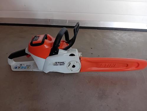 Accu kettingzaag MSA 160 C, Tuin en Terras, Hand-tuingereedschap, Zo goed als nieuw, Overige soorten, Ophalen