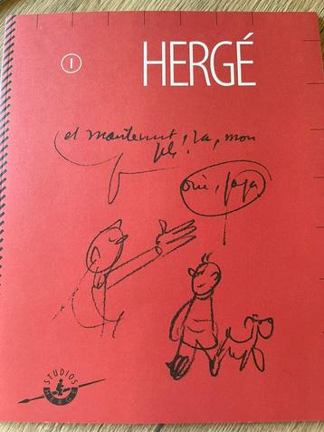 Tintin Hergé Catalogue des Studios Hergé n1 et 2 beschikbaar voor biedingen