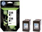 HP Inkt Cartridge 338 Zwart NIEUW vol 2-pack (CB331EE), Nieuw, Cartridge, Hp, Ophalen of Verzenden