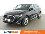 Audi Q3 35 TDI S line (bj 2023, automaat), Auto's, Gebruikt, Zwart, Leder, 5 deurs
