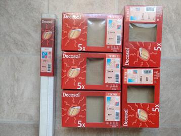 Nieuwe  lichtdoorlatende verticale lamellen met rail (250cm), Enlèvement, Neuf, Beige