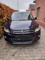 Volkswagen Tiguan 1.4 tsi, R-Line, Sport & Style, Auto's, Blauw, Leder, Handgeschakeld, 5 deurs