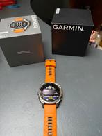 Montre Garmin Fenix 8 47 mm Sapphire titane édition, Étanche, Enlèvement, Utilisé, Orange