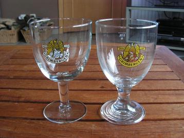 Twee glazen Grimbergen (3 € vr alles)