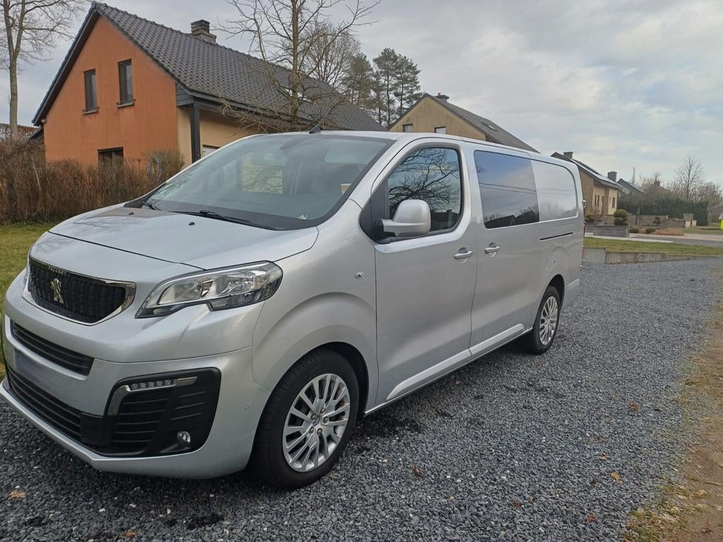 Peugeot Expert double cabine Premium Pack L3, Auto's, Bestelwagens en Lichte vracht, Particulier, ABS, Apple Carplay, Bluetooth