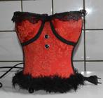 Lampe de table Bustiére, Enlèvement ou Envoi, Comme neuf, Tissus, Moins de 50 cm