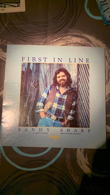 Randy Sharp - First in Line lp beschikbaar voor biedingen