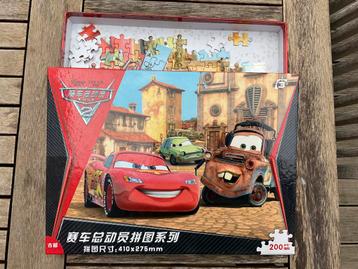 CARS puzzel 200 stukjes in nieuwstaat beschikbaar voor biedingen