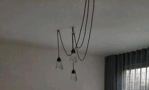 Flamant armaturen gecombineerd met andere kabels en potje, Huis en Inrichting, Lampen | Hanglampen, Gebruikt, 75 cm of meer, Metaal