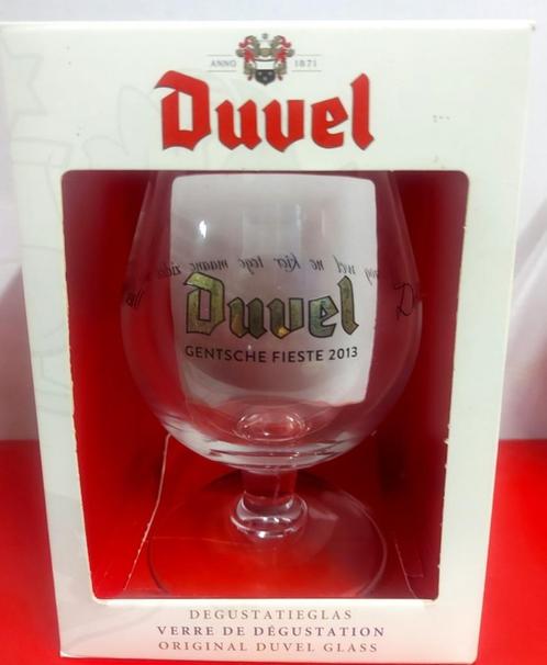 Duvel glas 'Gentse feesten 2013', Verzamelen, Glas en Drinkglazen, Bierglas, Ophalen of Verzenden