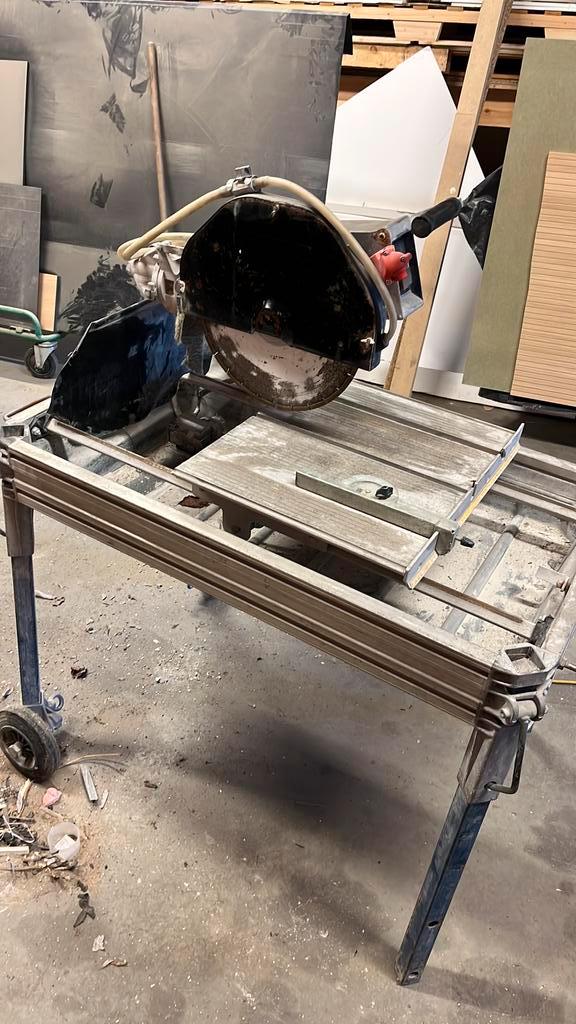 Carat T-3510 zaagtafel, Bricolage & Construction, Outillage | Scies mécaniques, Utilisé, Autres types, Enlèvement